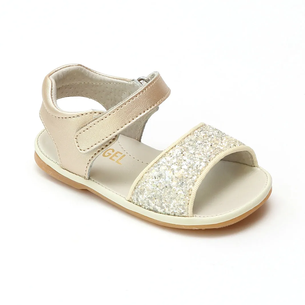 Glitter Open Toe Sandals