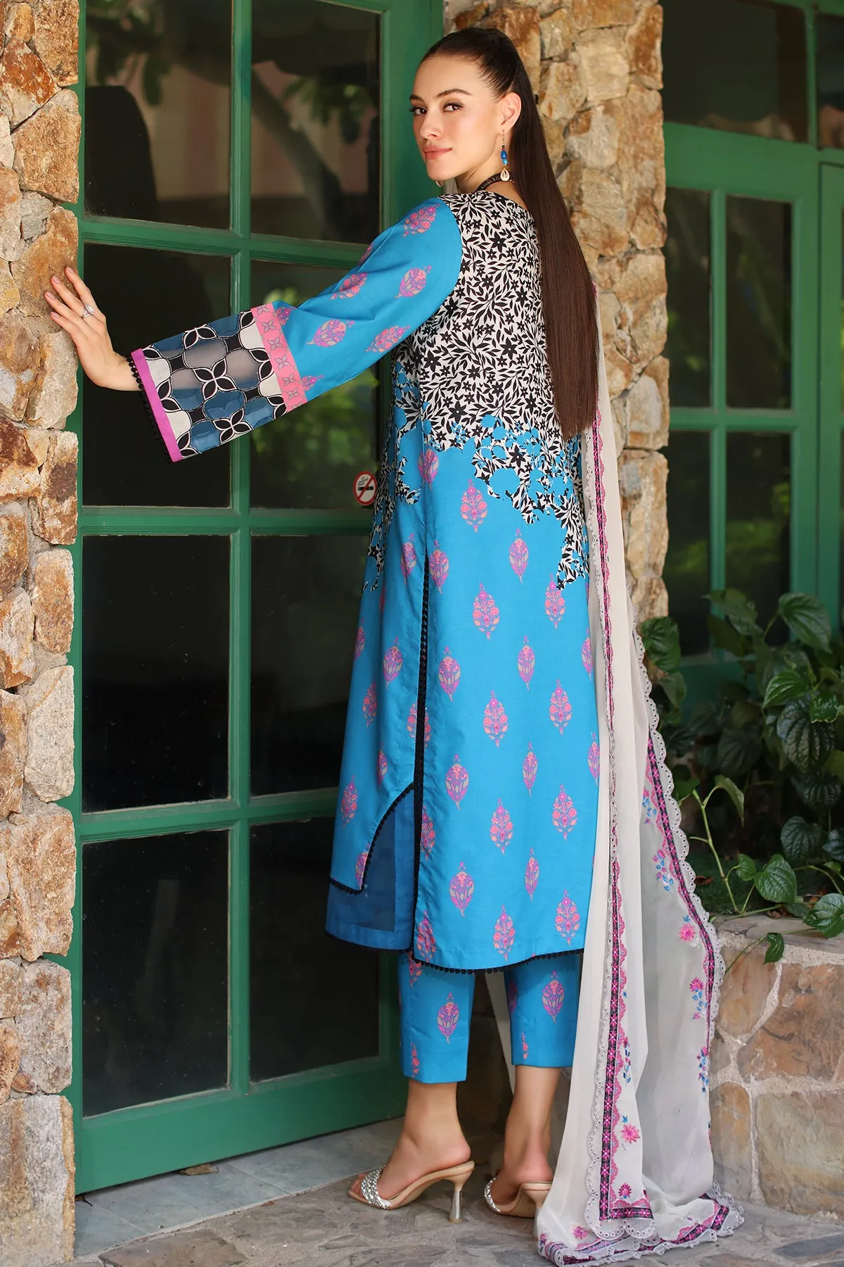 Printed Lawn Suit Set