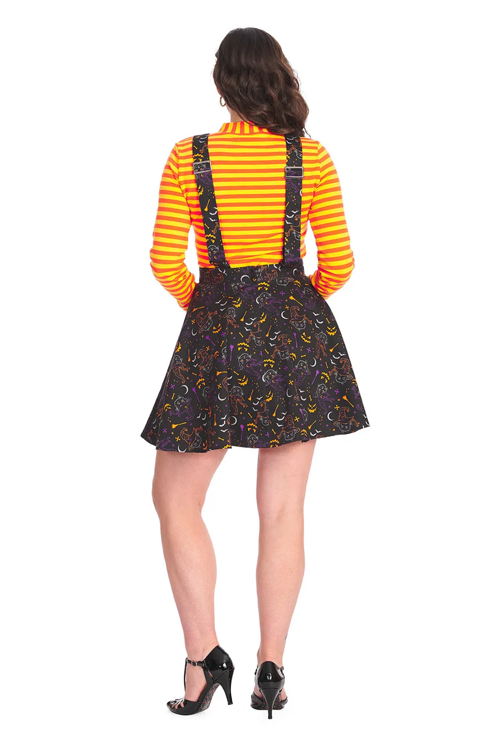 Cat Pinafore Dress for All Hallows