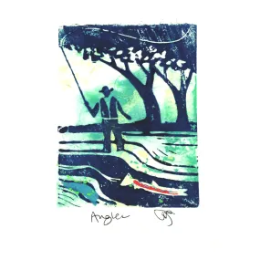 Angler Art Card