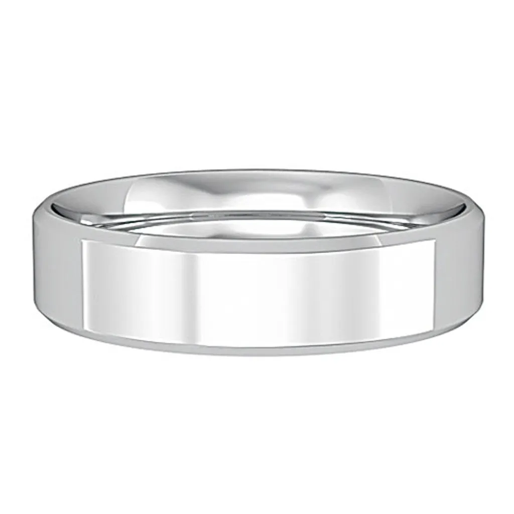 5mm Sleek Beveled Edge Band