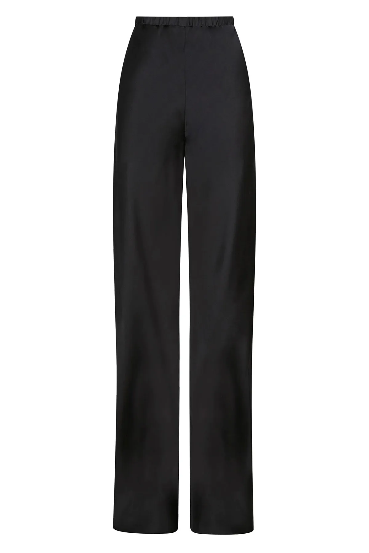 Elegant Silk Bias Cut Trousers