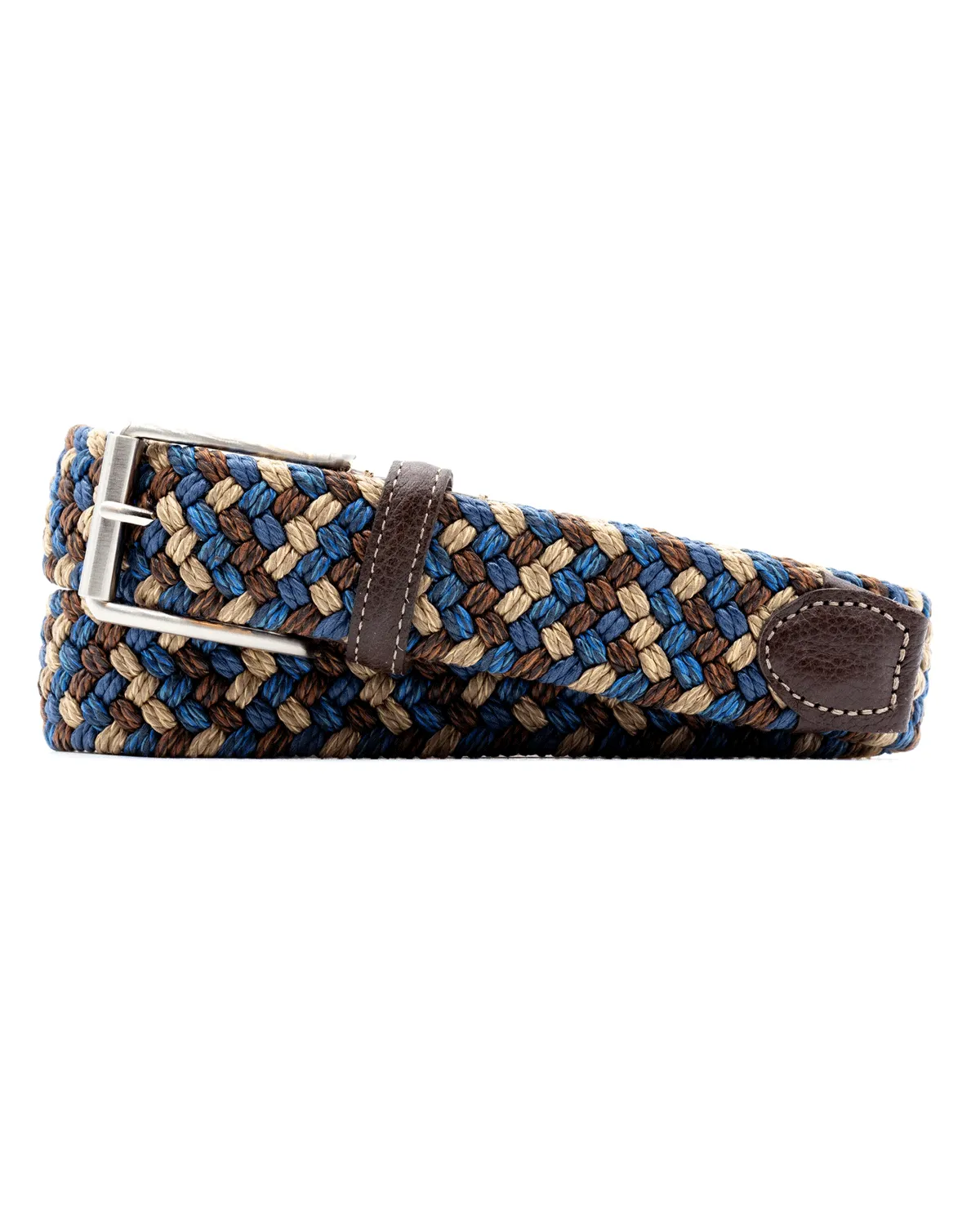 Blue Woven Multi Como Belt