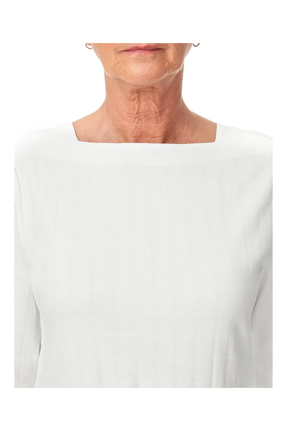 Stylish Boat Neck Top