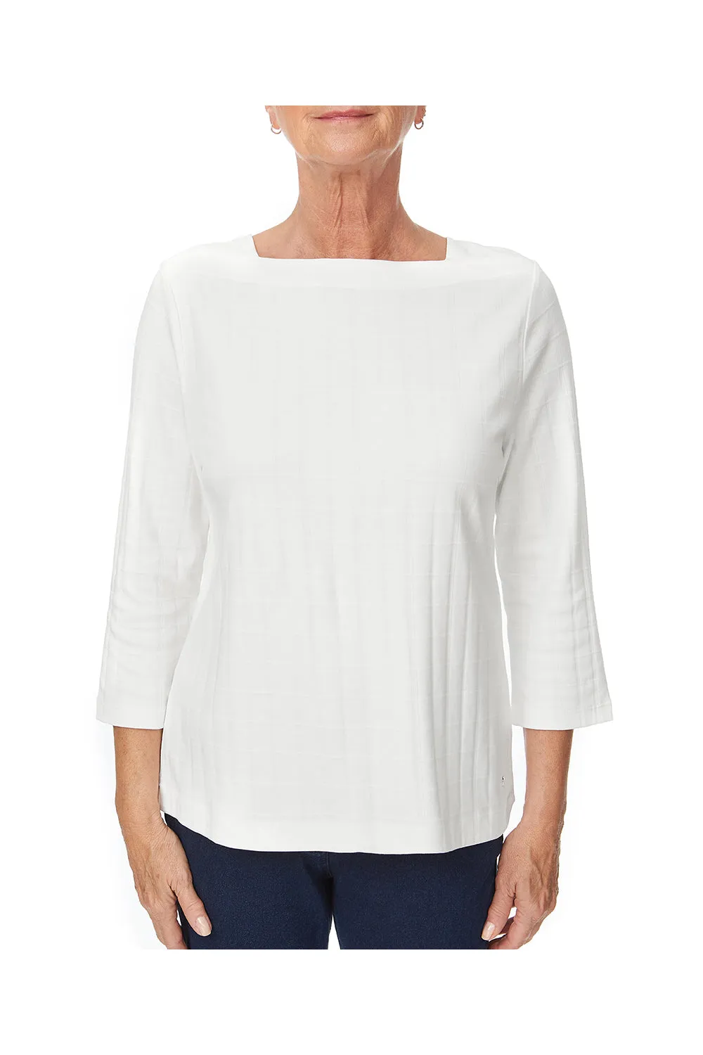 Stylish Boat Neck Top