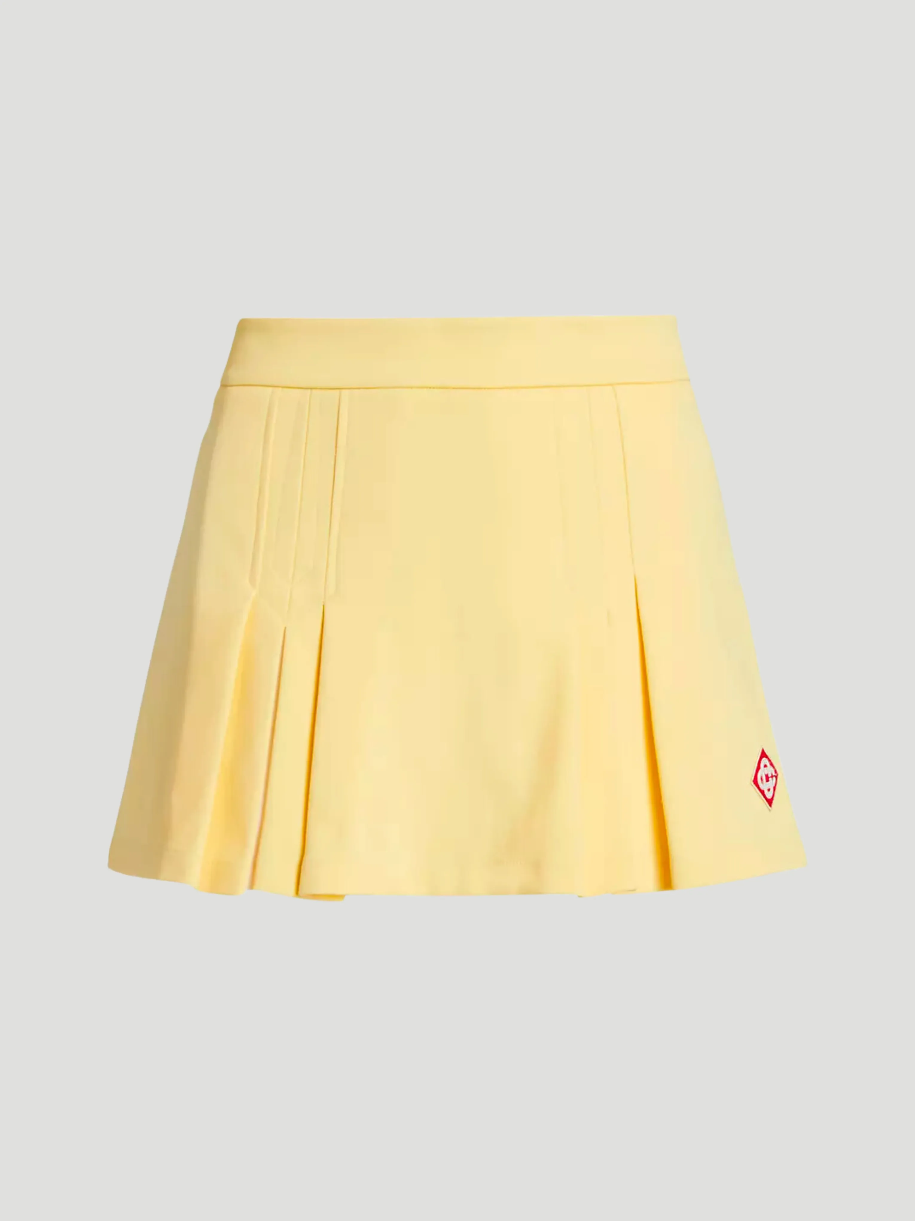 Miniskirt with Box Pleats