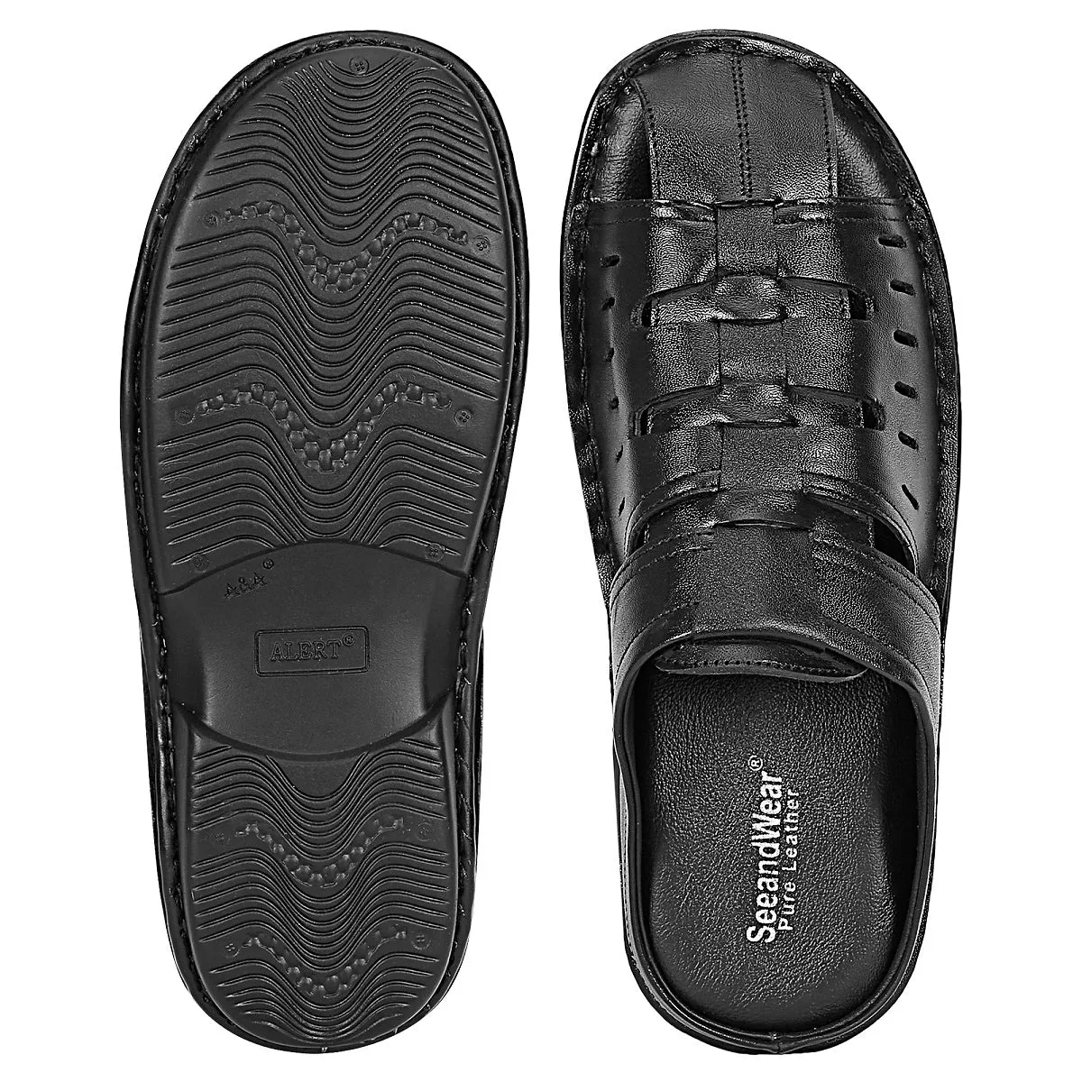 Classic Men's Black Sandal