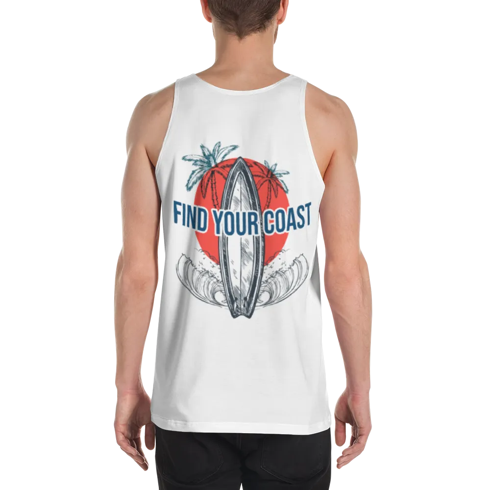 Coast Surf Summer Tank Tops