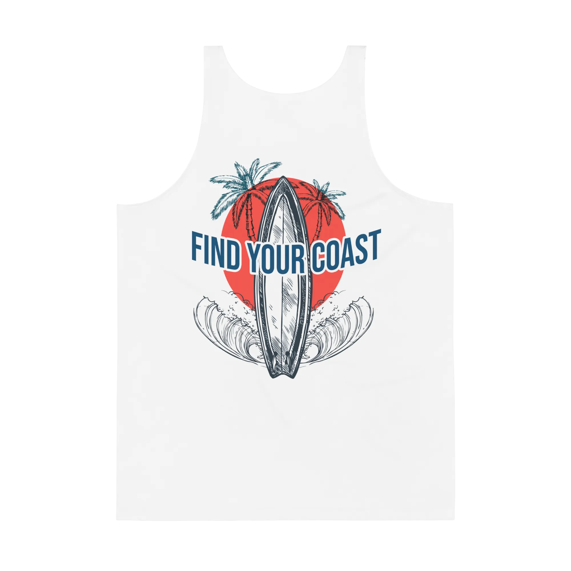 Coast Surf Summer Tank Tops