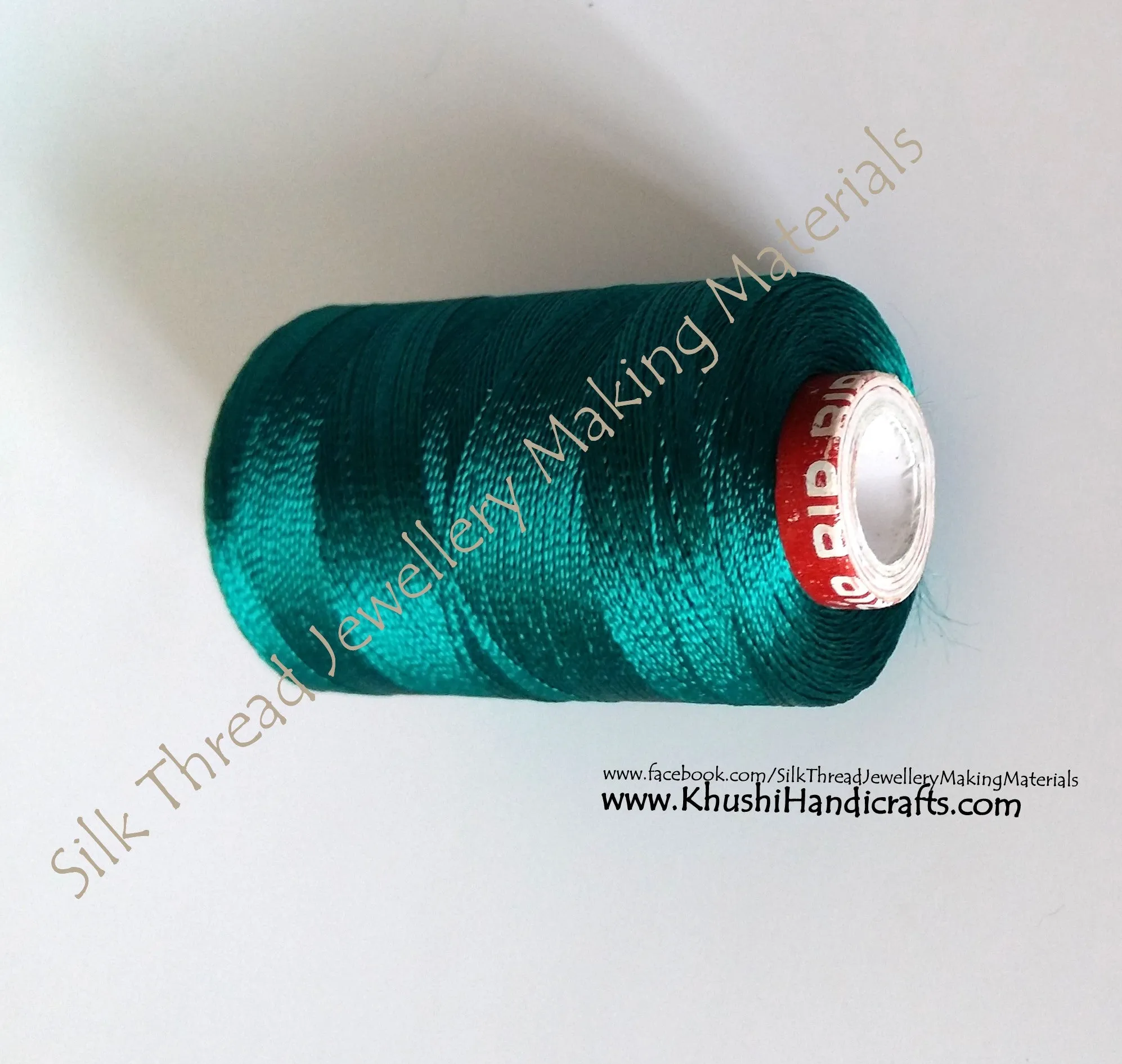 Individual Spools of Silk Threads - Multiple Colors for Jewelry Designing