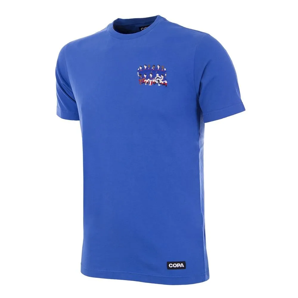 COPA Football - France 2000 European Champions T-Shirt - Blue