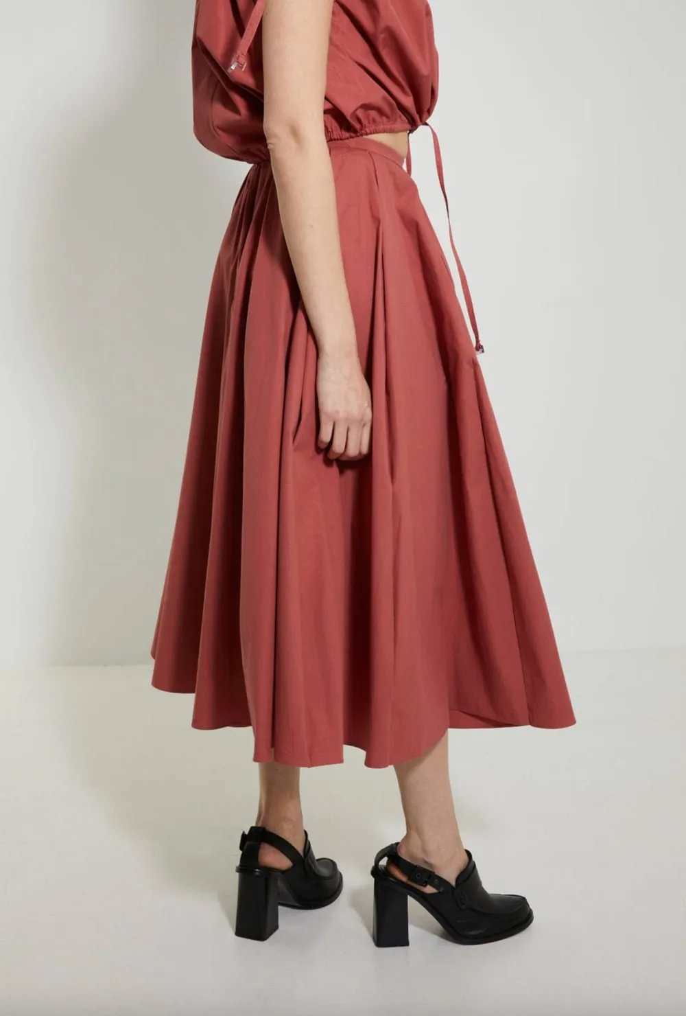 Canyon Pleated Circle Skirt