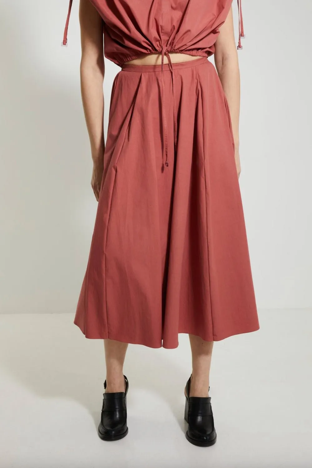 Canyon Pleated Circle Skirt