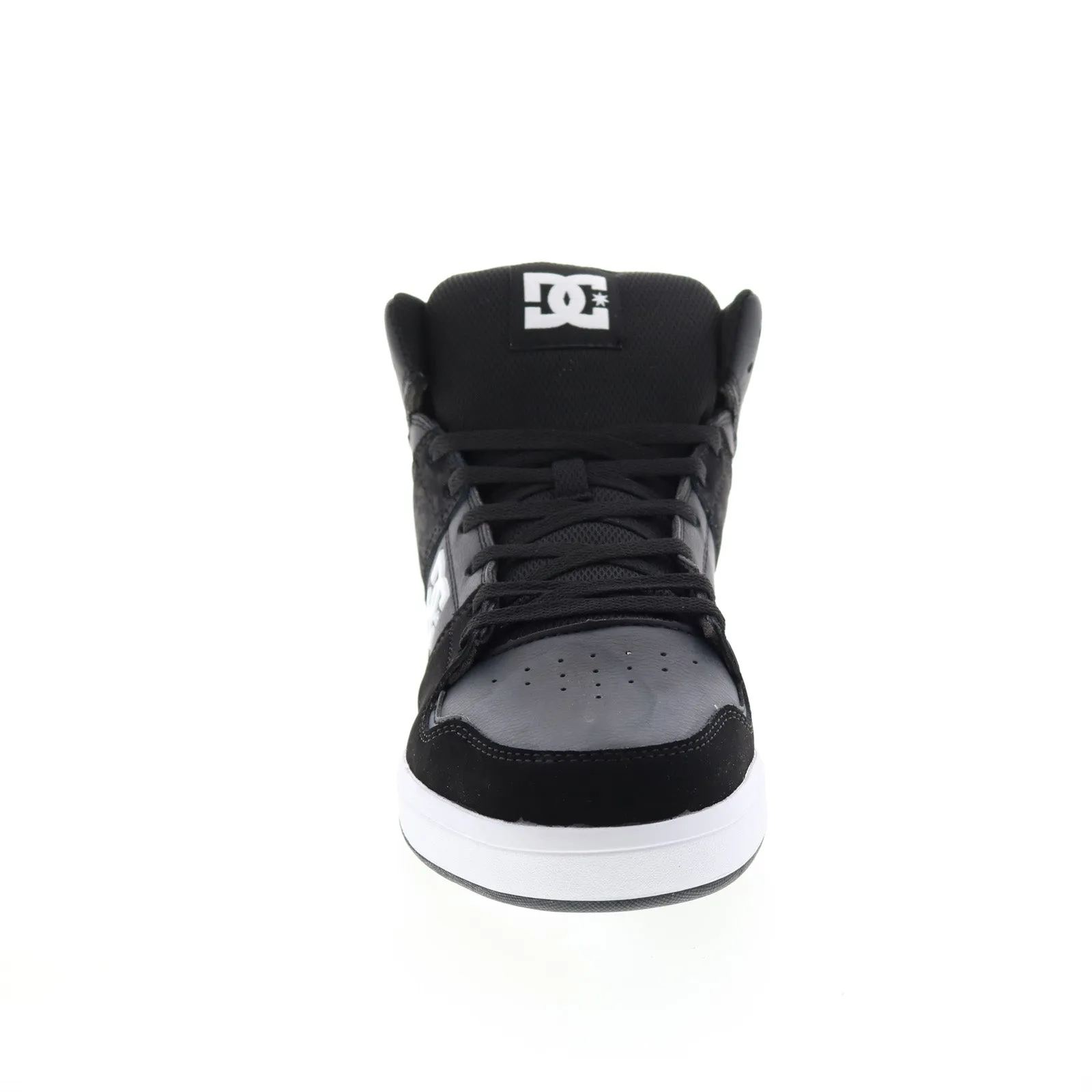 DC Cure Hi Top ADYS400072-BKW Mens Black Skate Inspired Sneakers Shoes