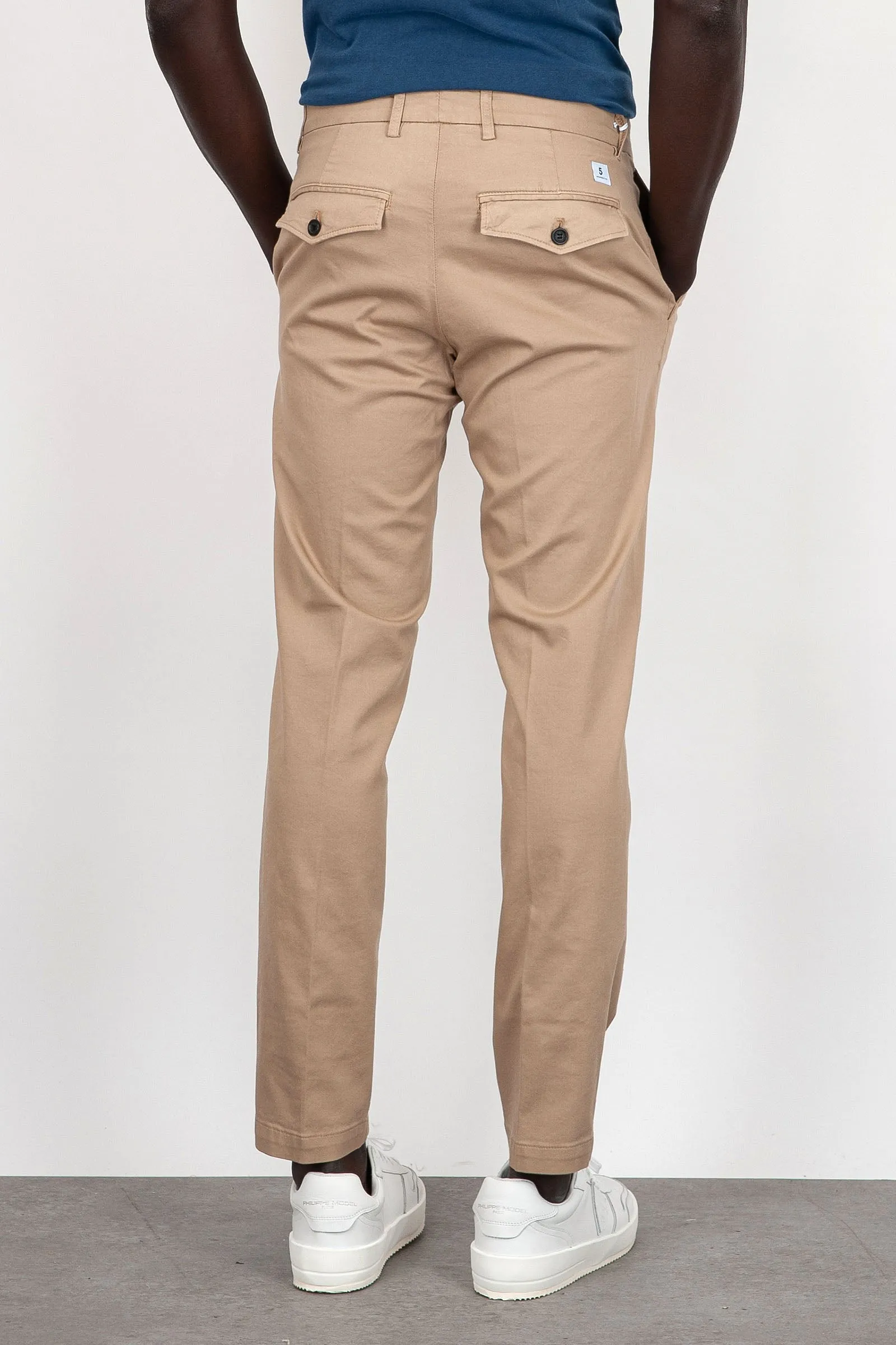 Department Five Setter Regular Cotton Crop Pants