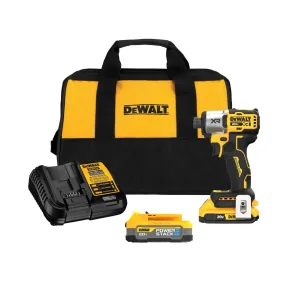 DeWalt DCF845D1E1 20V MAX XR Brushless 3-Speed Impact Driver POWERSTACK Kit