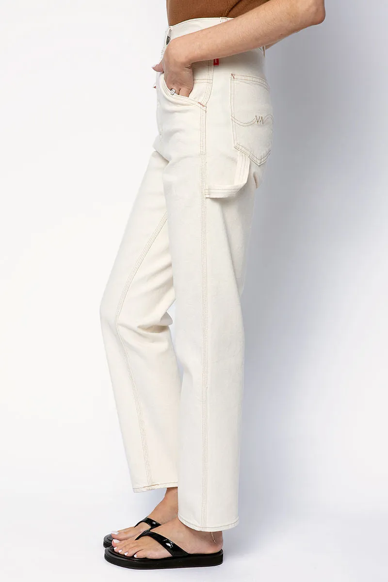 Carpenter Pant in Ecru