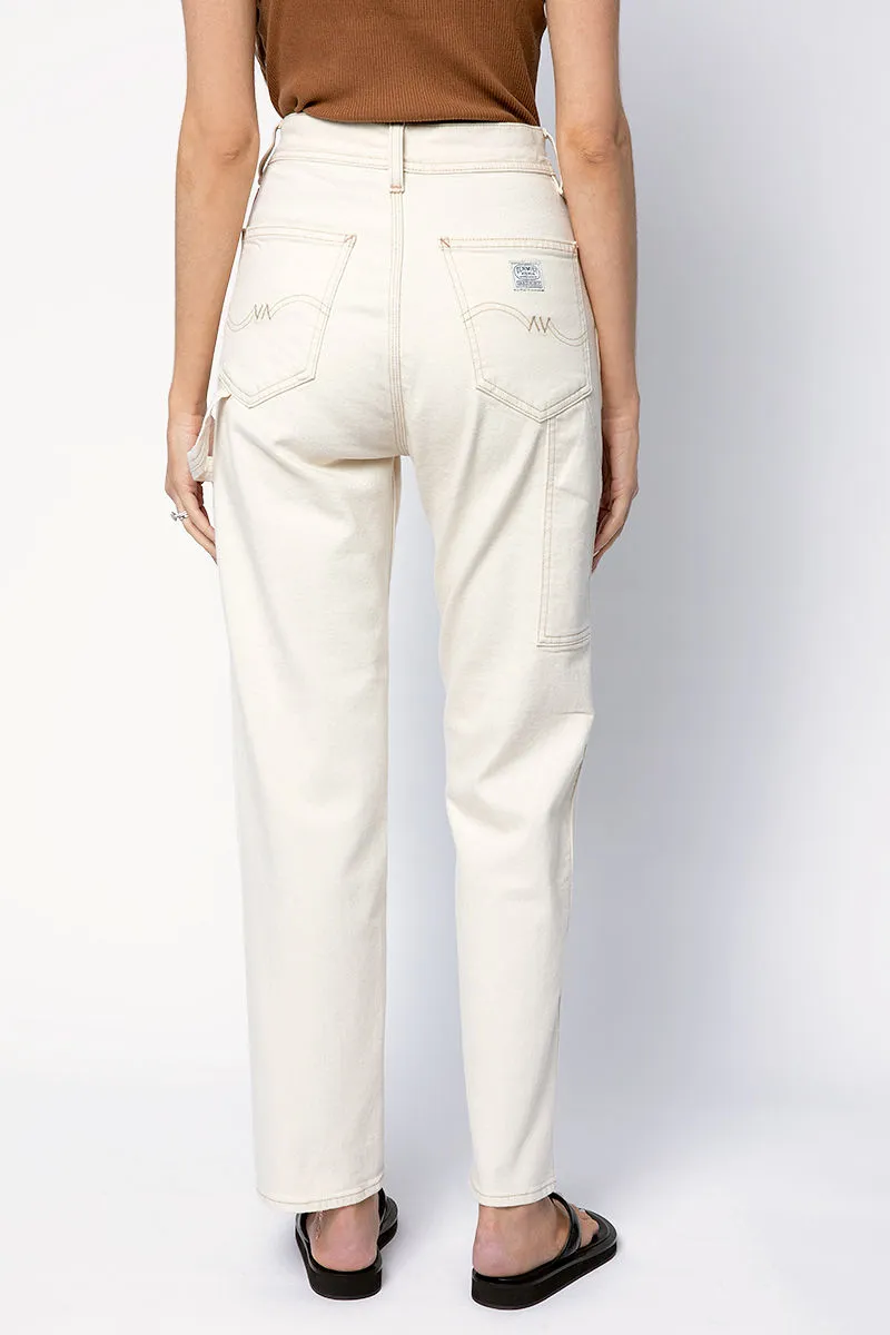 Carpenter Pant in Ecru