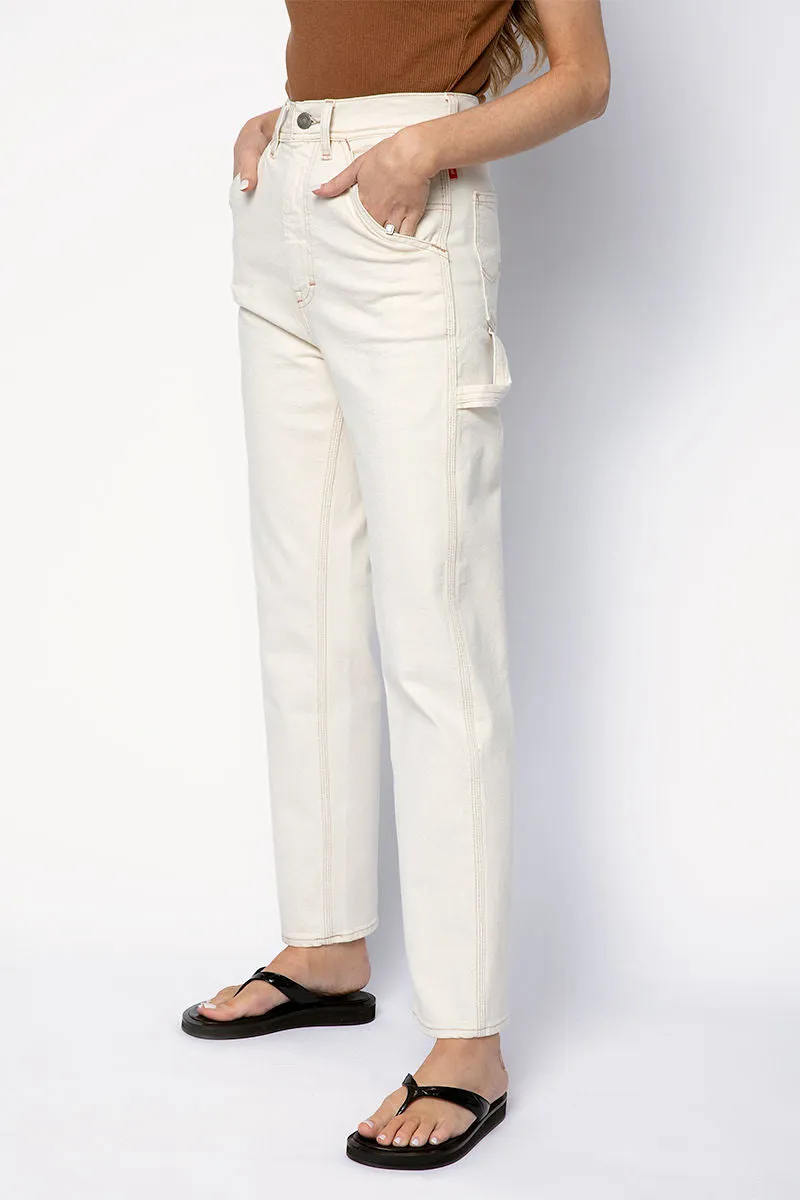 Carpenter Pant in Ecru