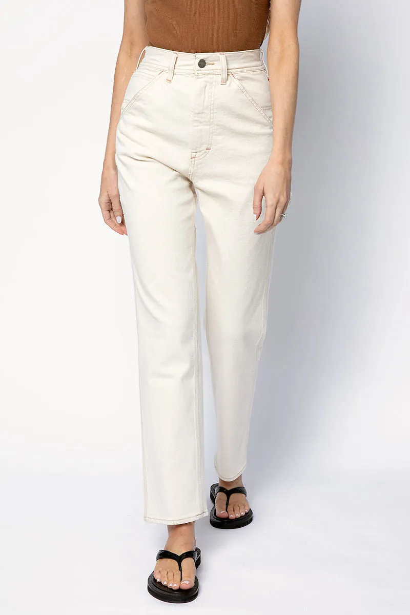 Carpenter Pant in Ecru