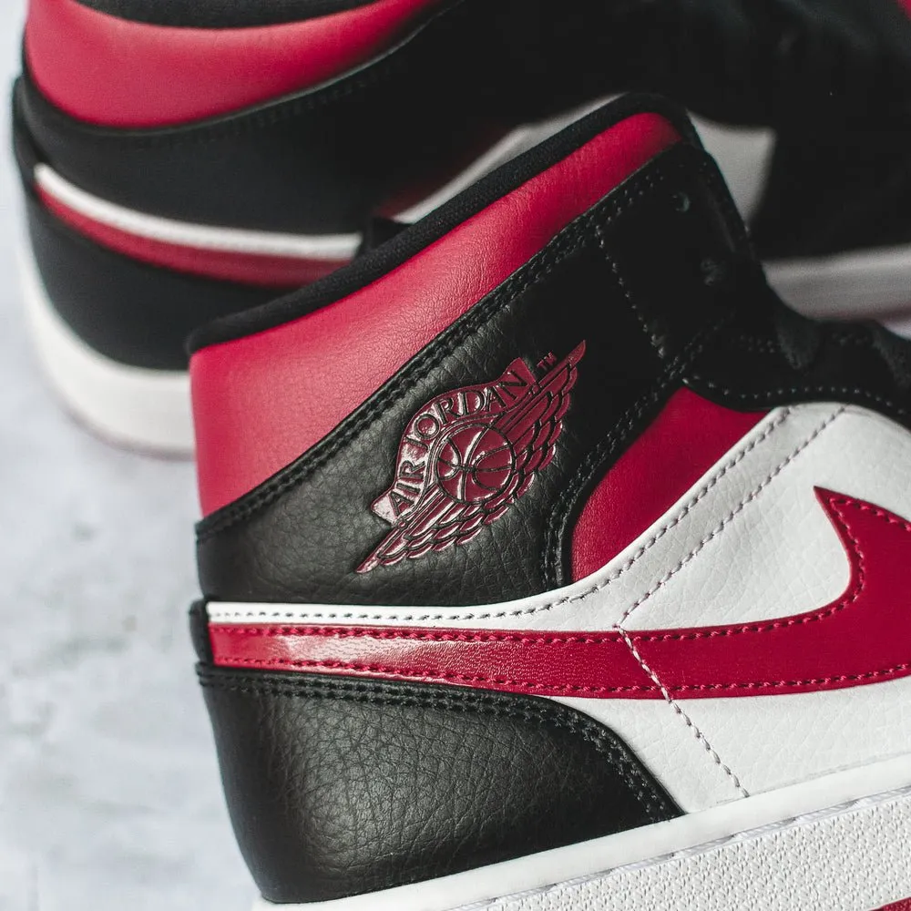 Red and Black High Top Sneakers