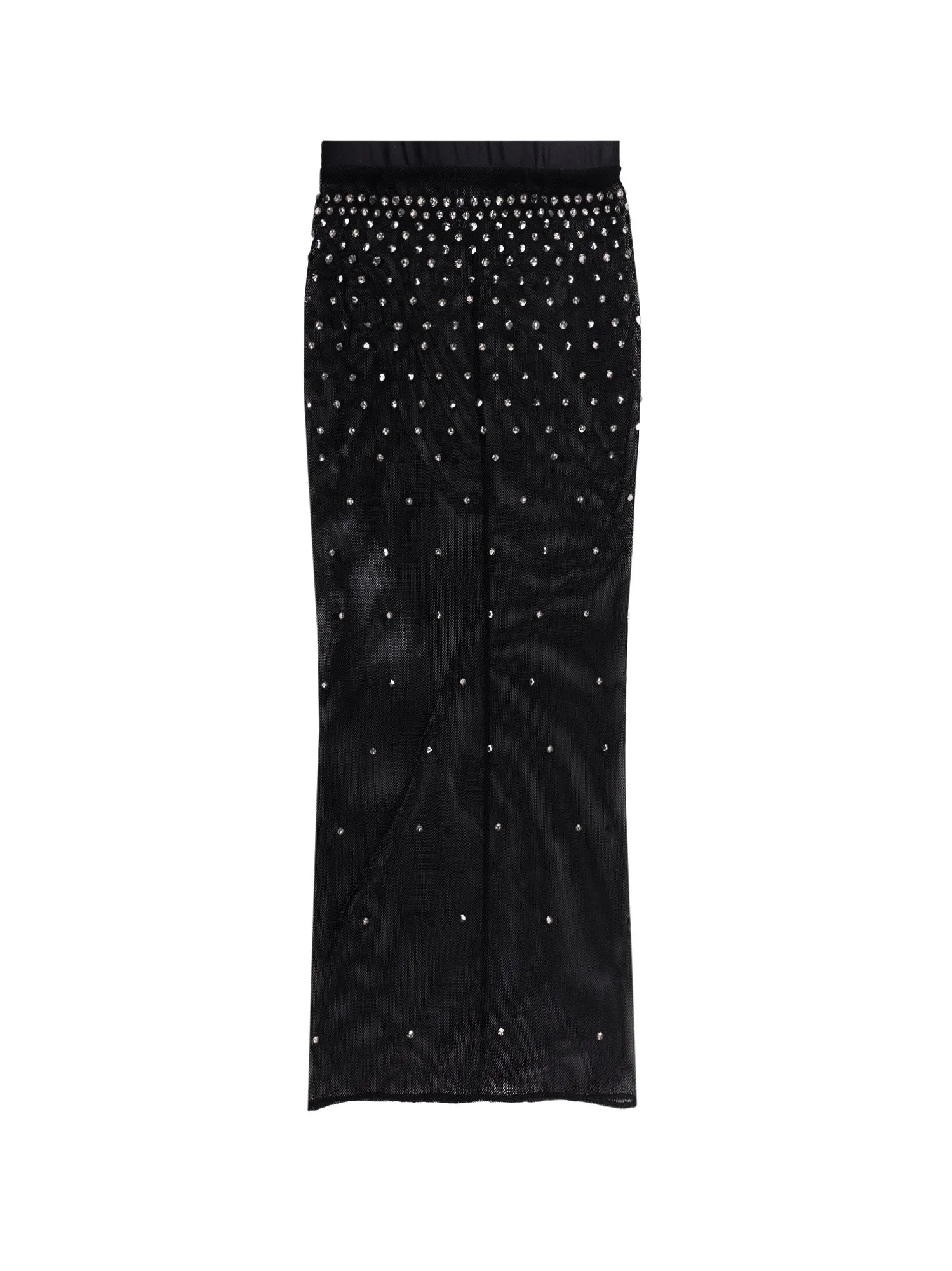 Alessandra Rich Midi Skirt with Embellishments