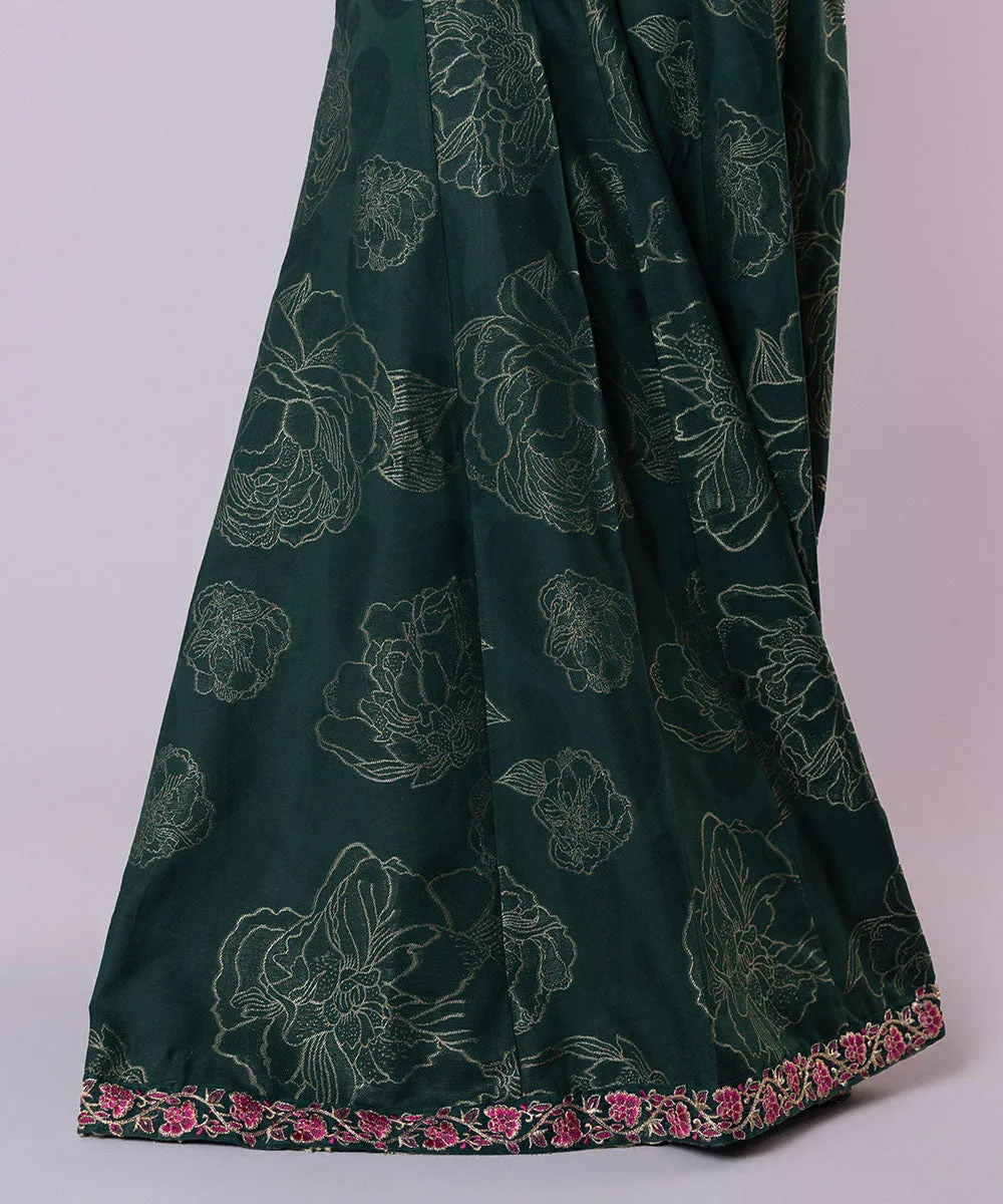 Jacquard Embroidered Sharara