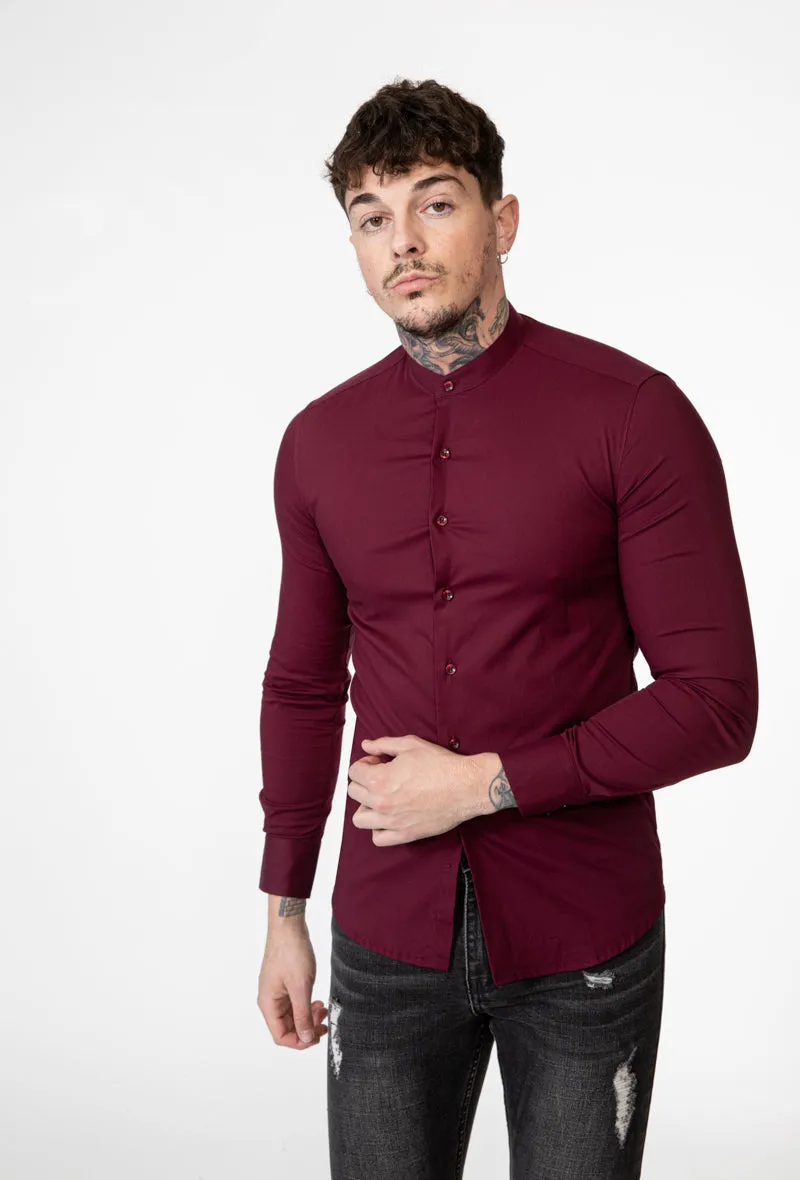 Stretch poplin shirt