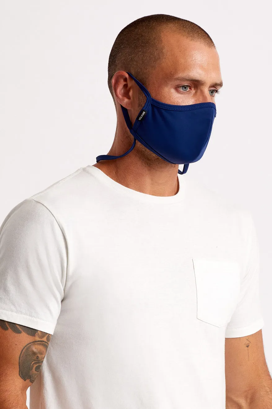 Everything Face Mask - Navy/Tan
