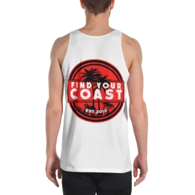 Summer Tank Tops with Palm Design by Find Your Coast