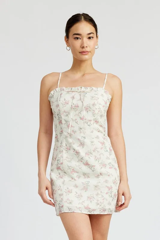 Floral Eyelet Dress