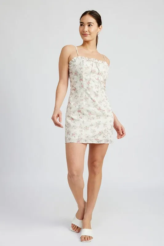 Floral Eyelet Dress