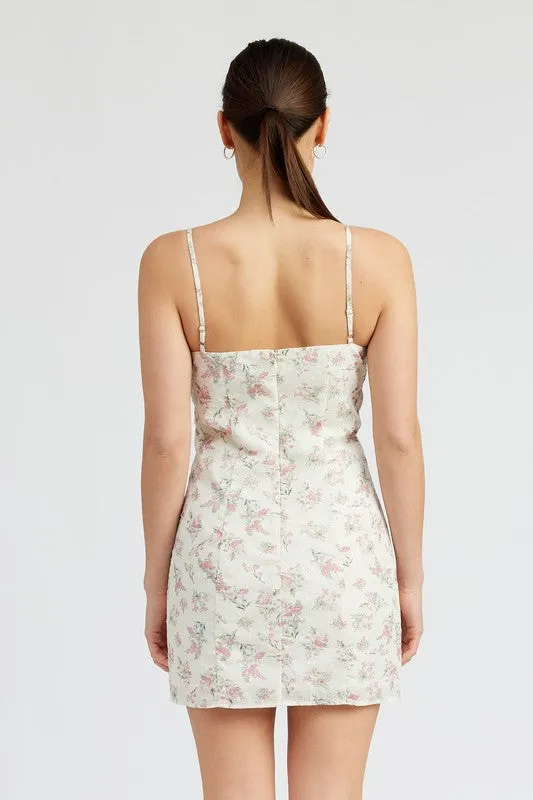 Floral Eyelet Dress