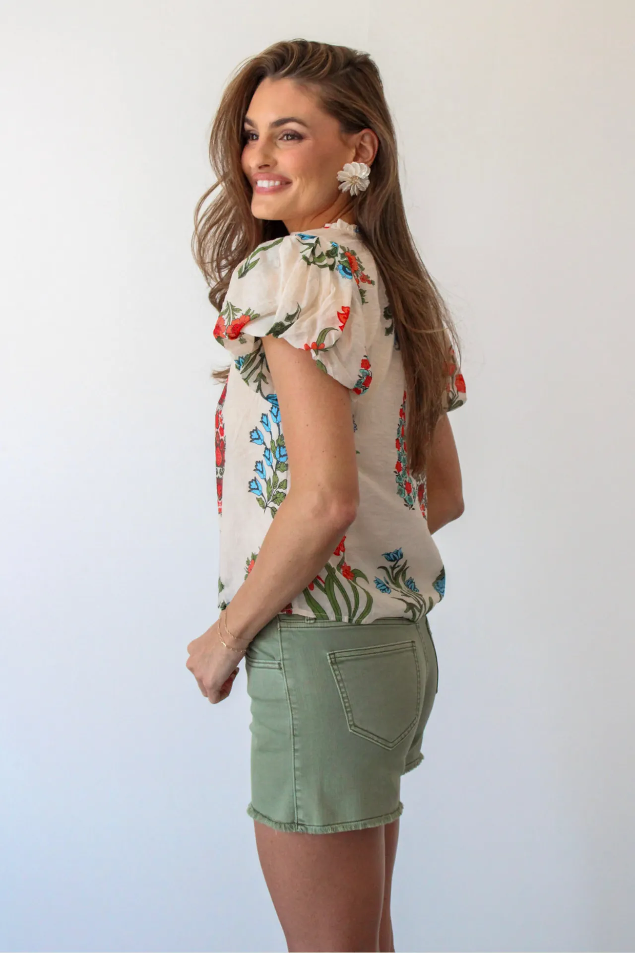 Floral Spring Top