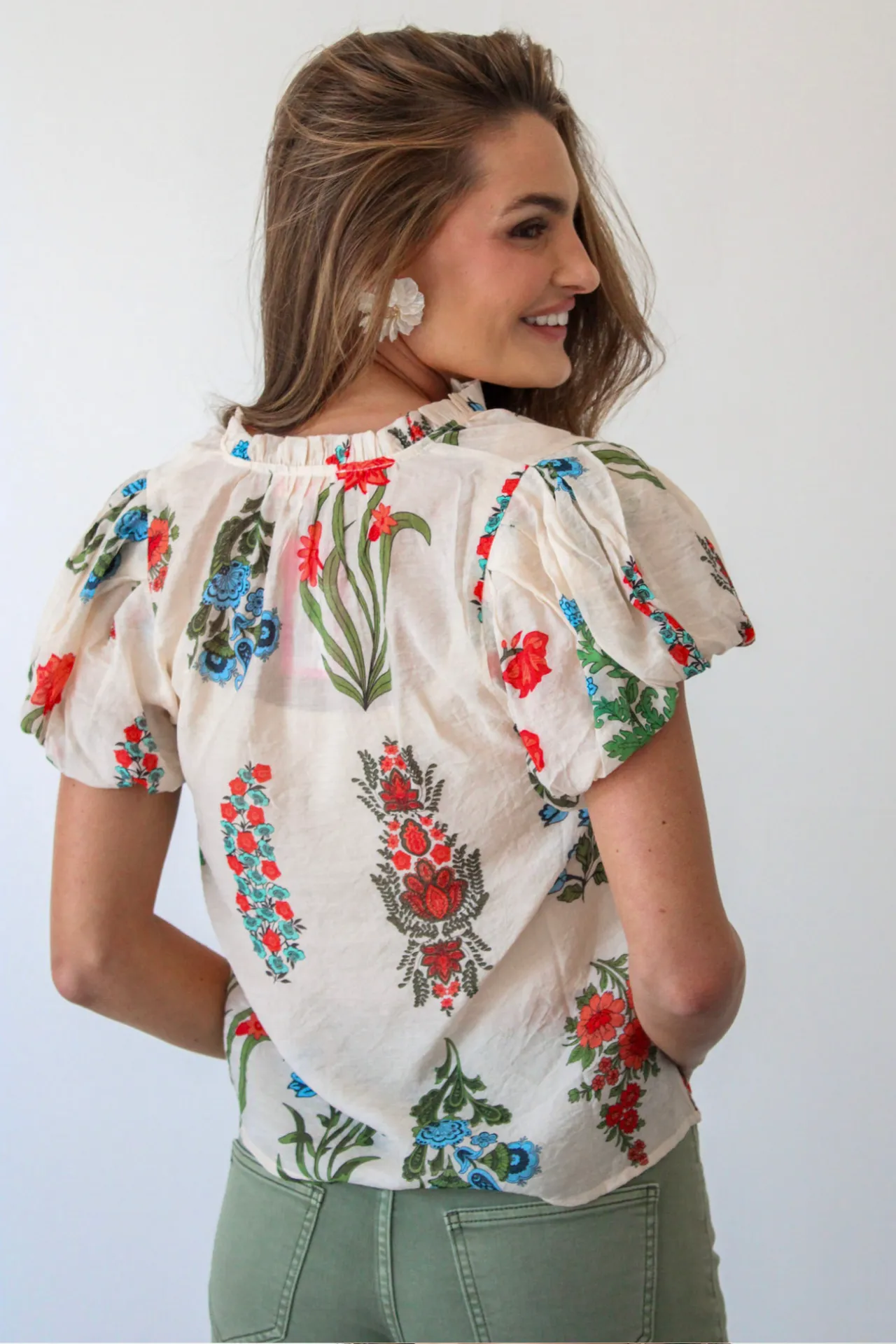 Floral Spring Top