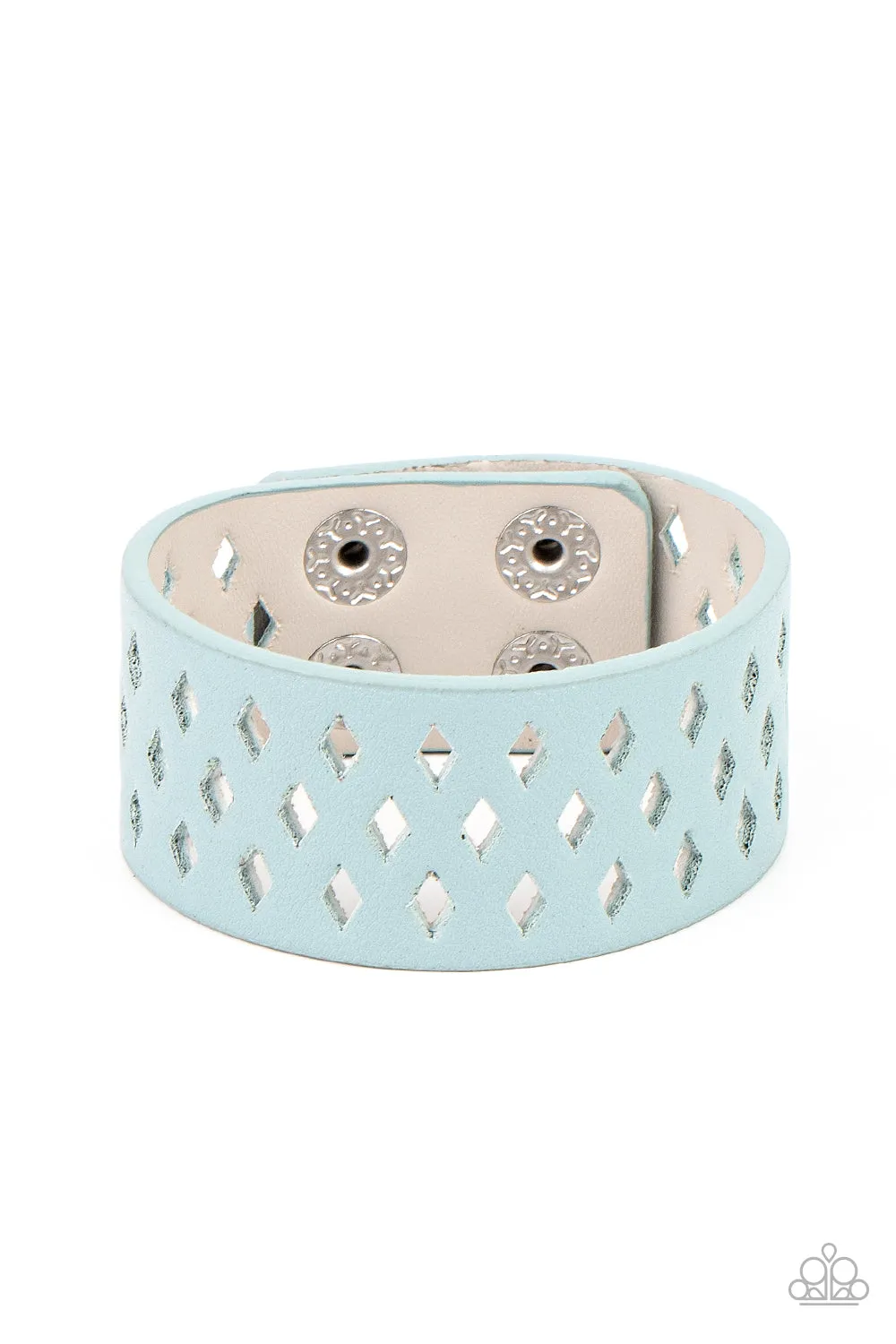 Paparazzi Blue Glamp Champ Bracelet