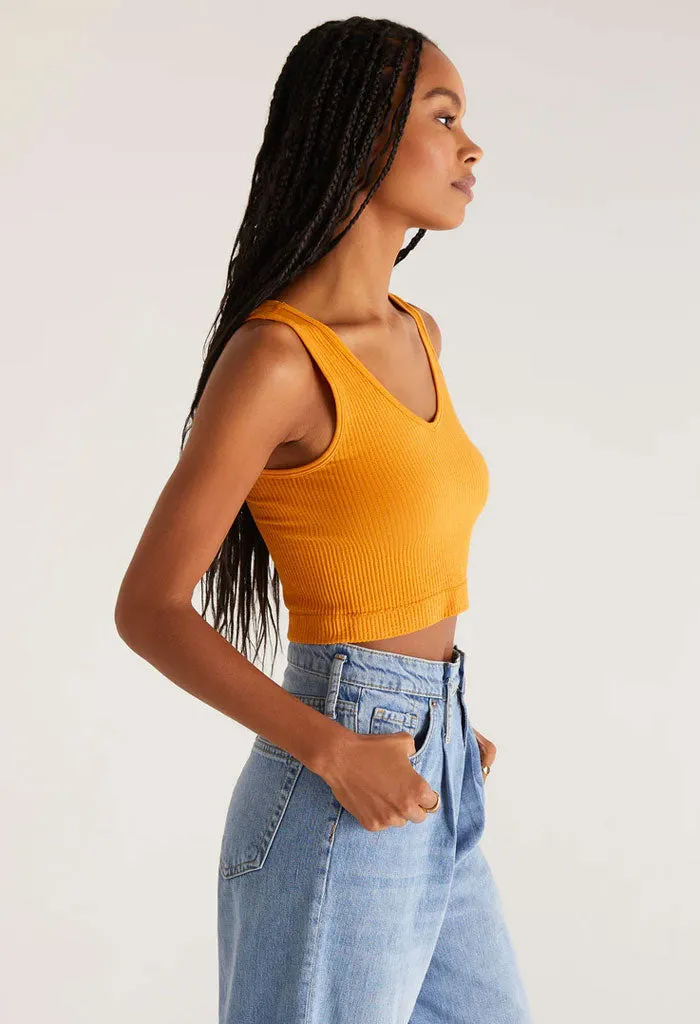 Golden Amber Seamless Tank Effortless