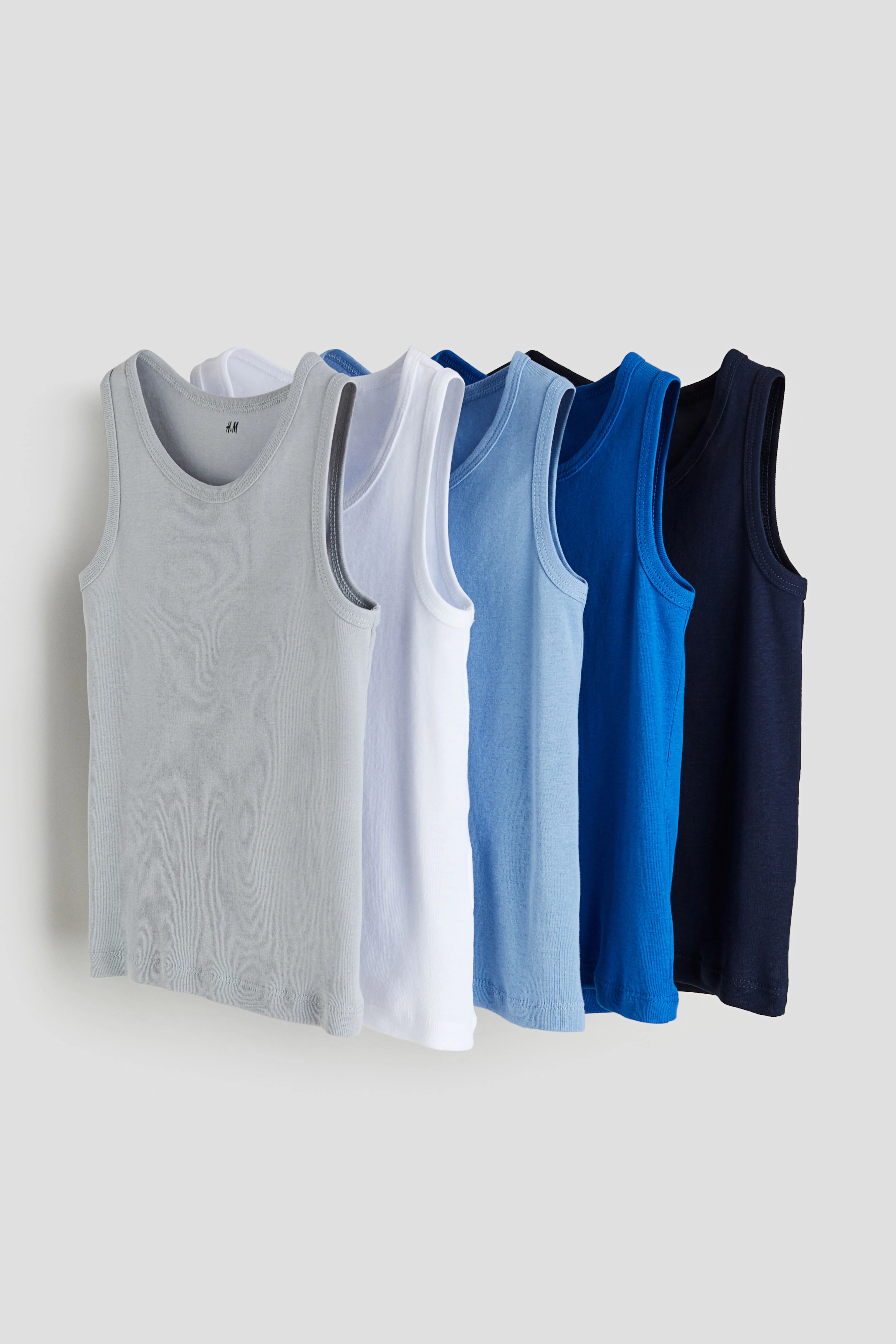 H&M 5-pack Cotton Tank Tops Collection