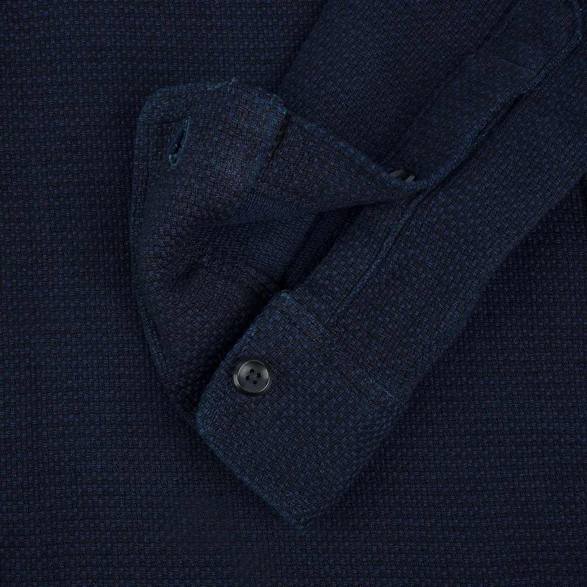 Iron Heart Indigo Dobby Work Shirt