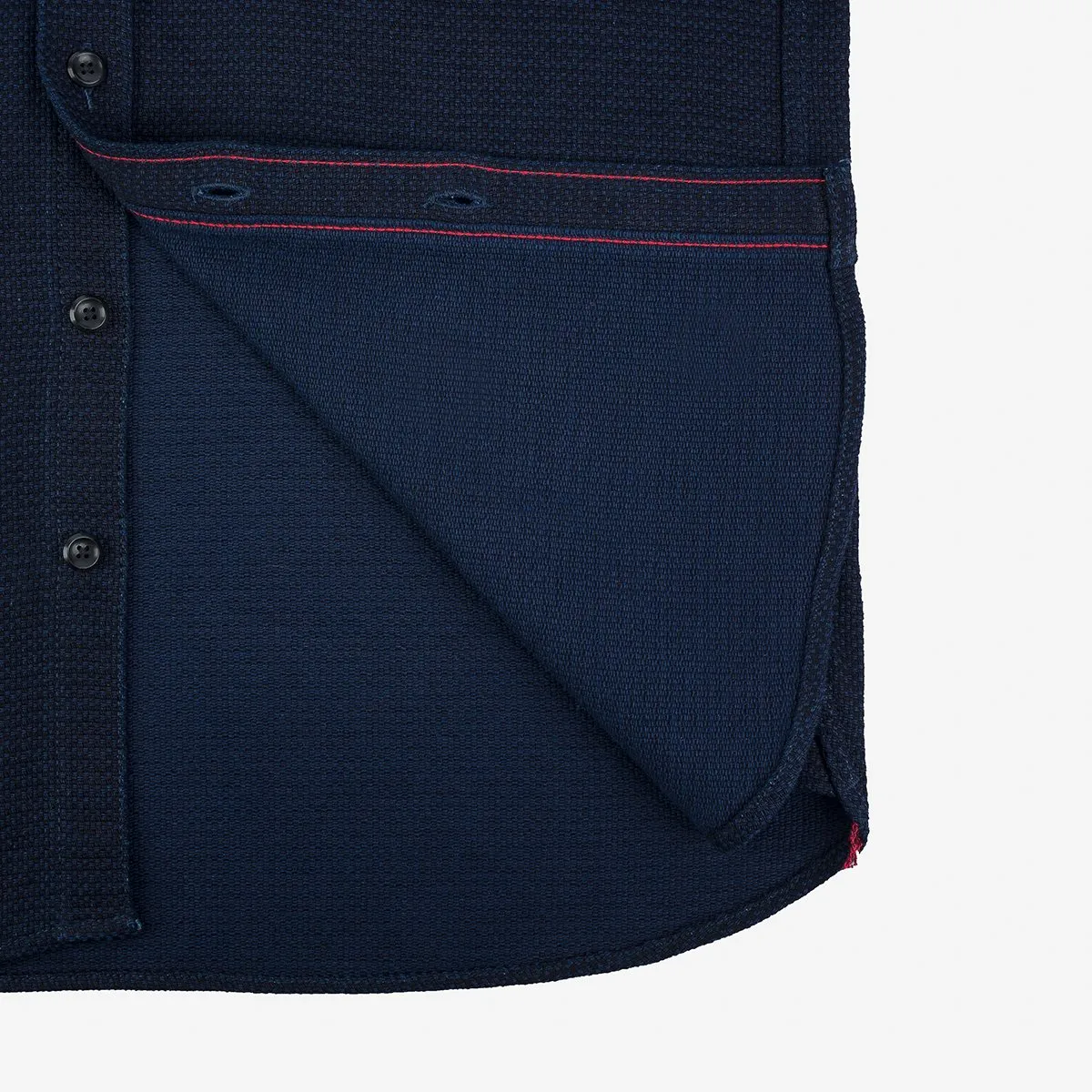 Iron Heart Indigo Dobby Work Shirt