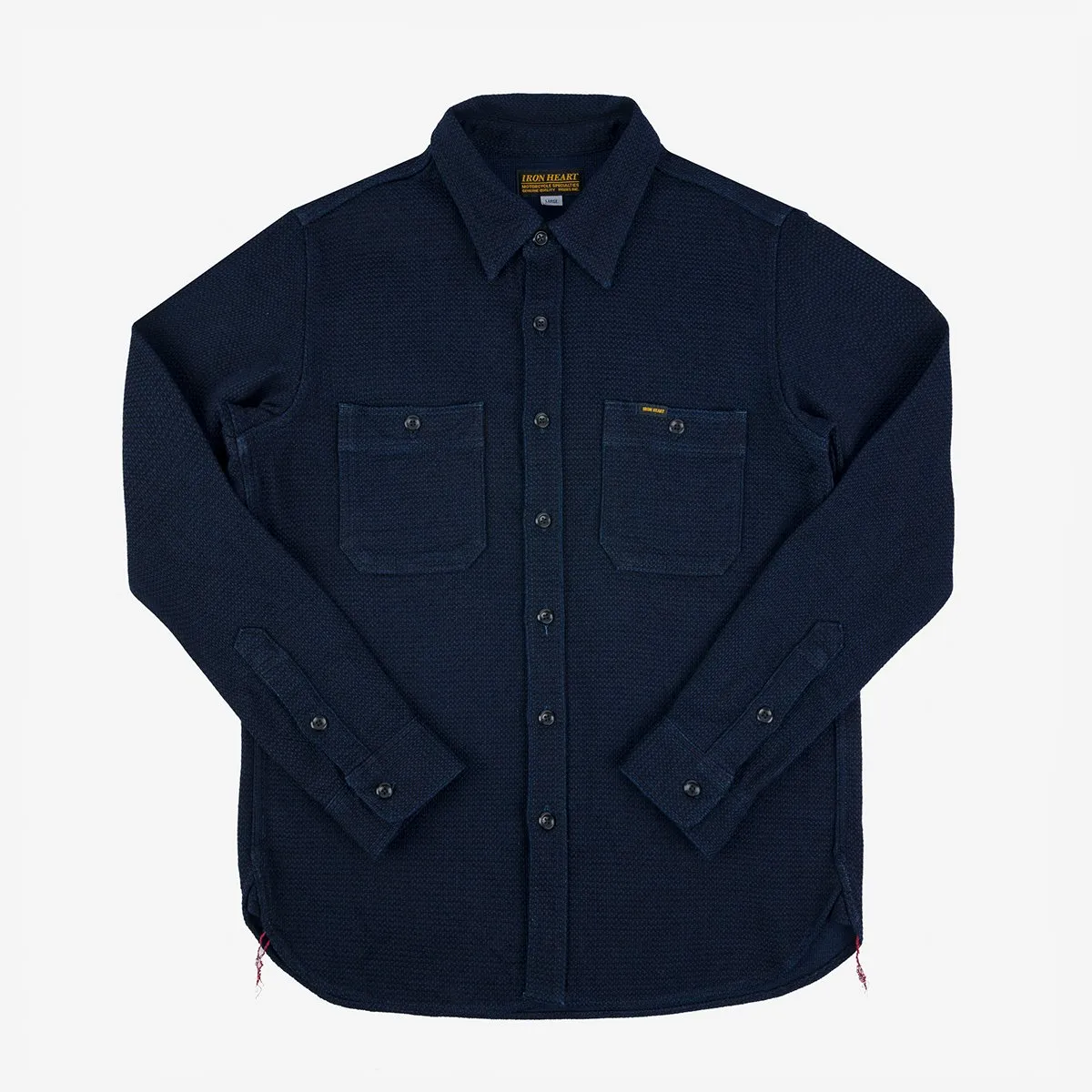 Iron Heart Indigo Dobby Work Shirt