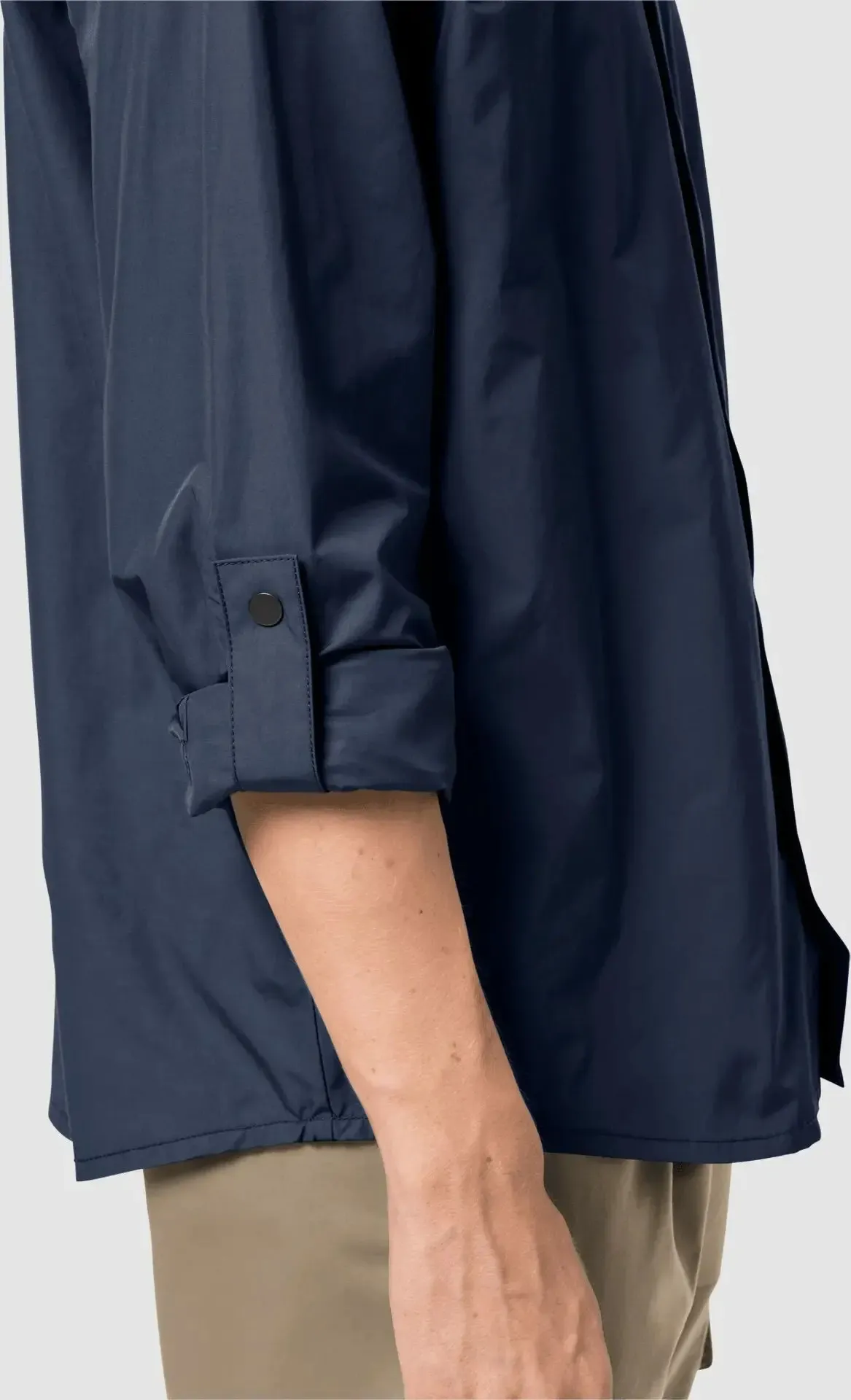 Jack Wolfskin Men's Lakeside Roll-Up Shirt Night Blue | Buy Jack Wolfskin Men's Lakeside Roll-Up Shirt Night Blue here