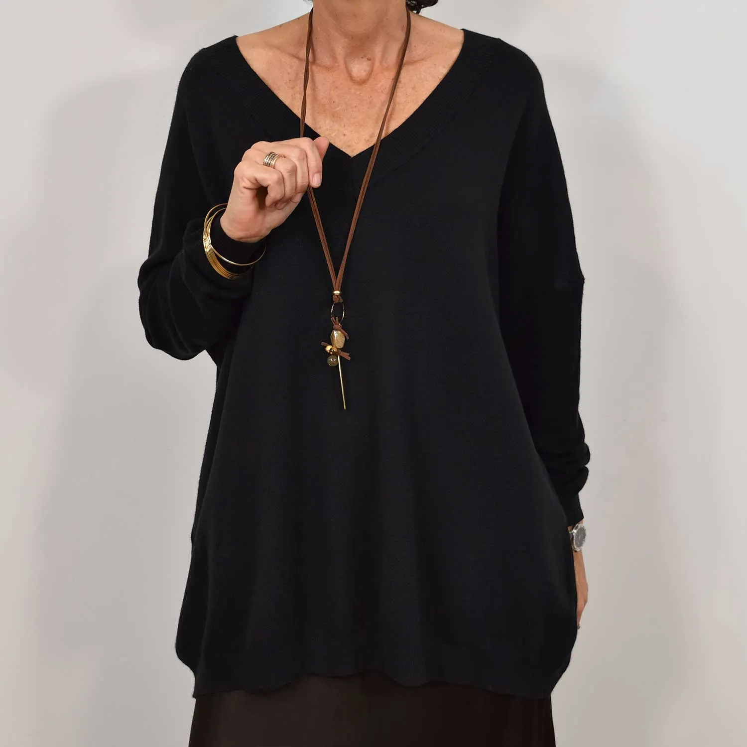 Jersey oversize negro