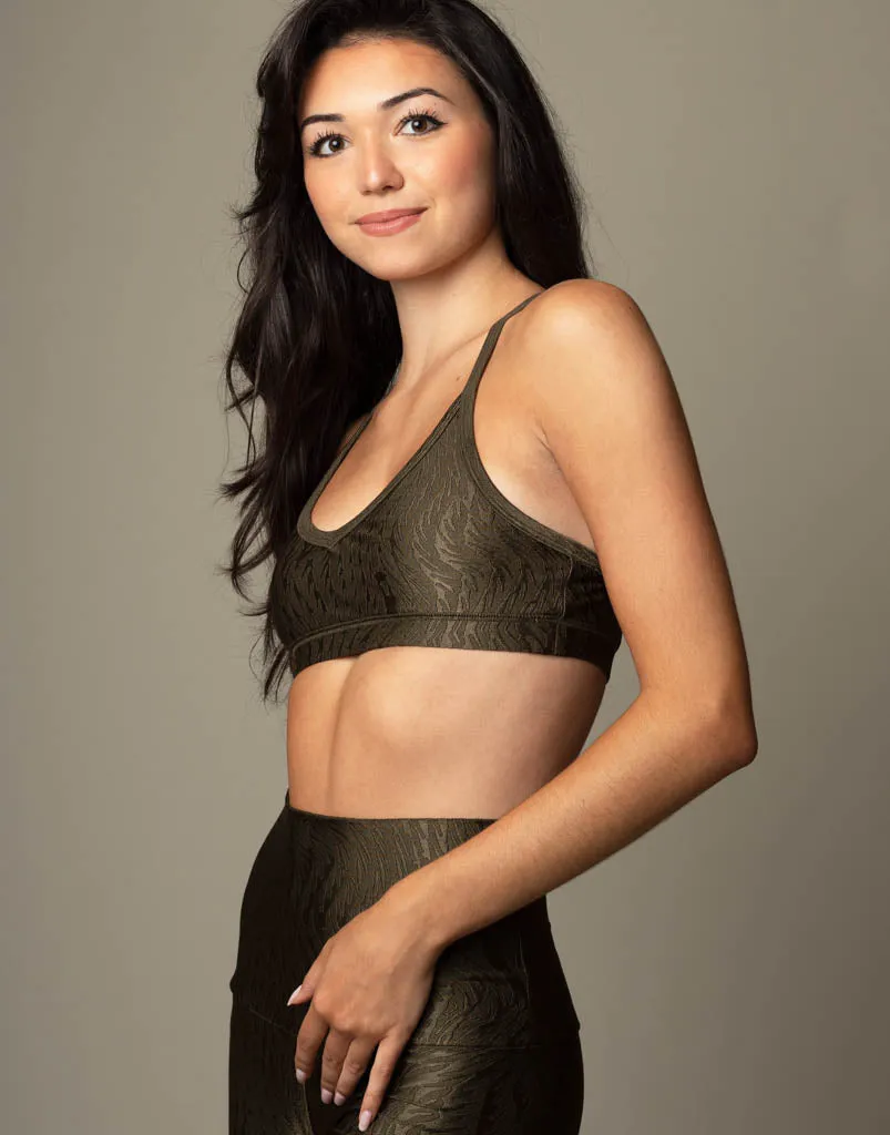 Kacey Jacquard Bralette