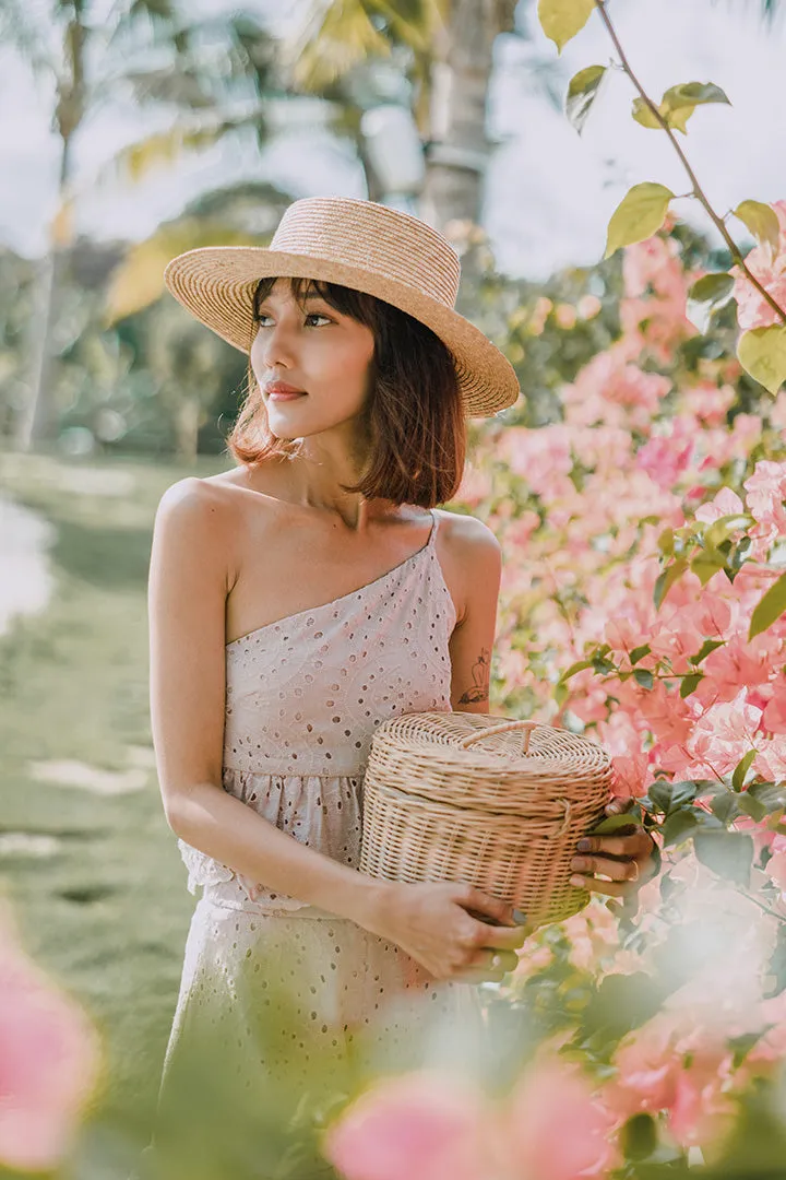 Blush Keir Eyelet High Waist Shorts