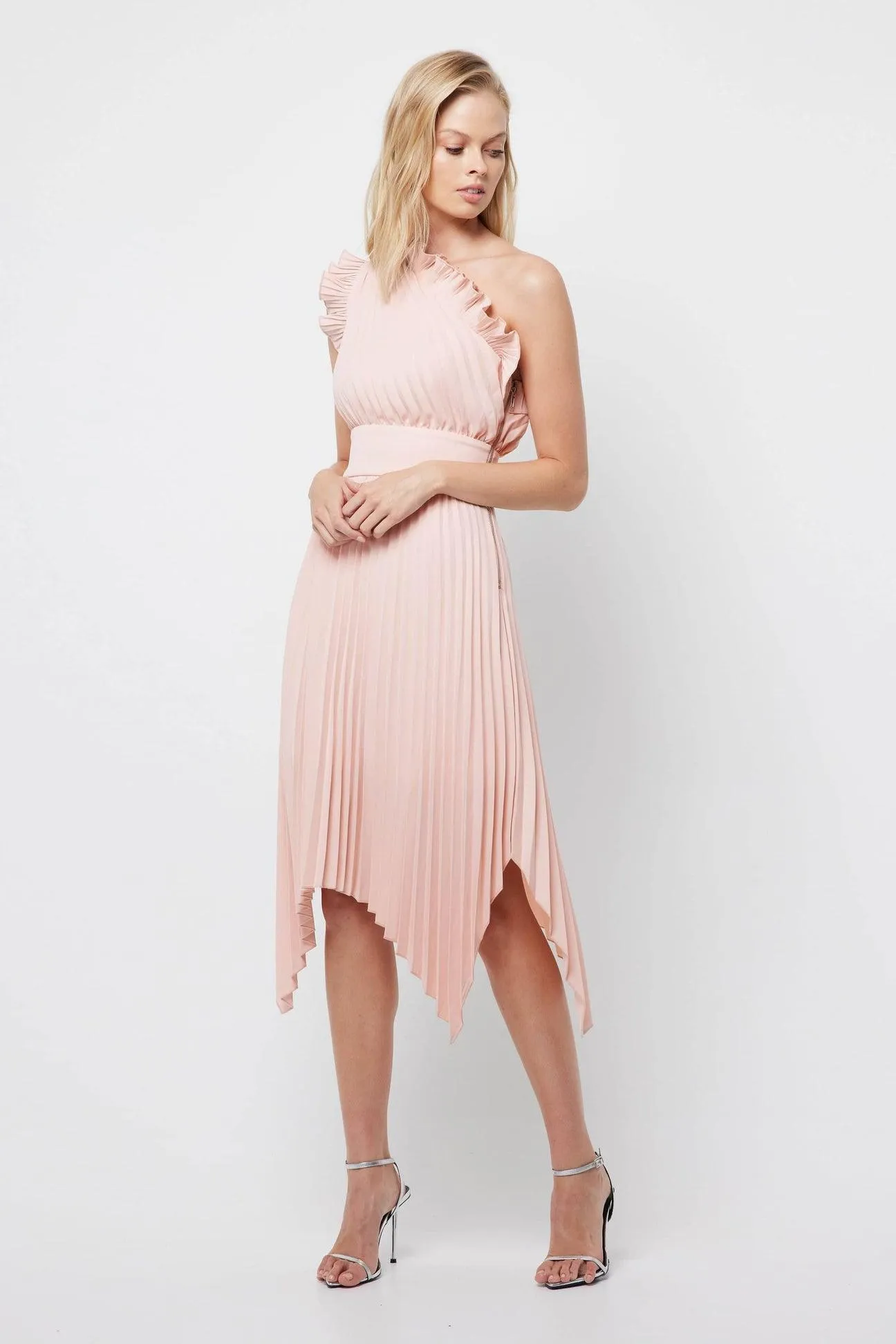 Blush Lady-Like Dress;