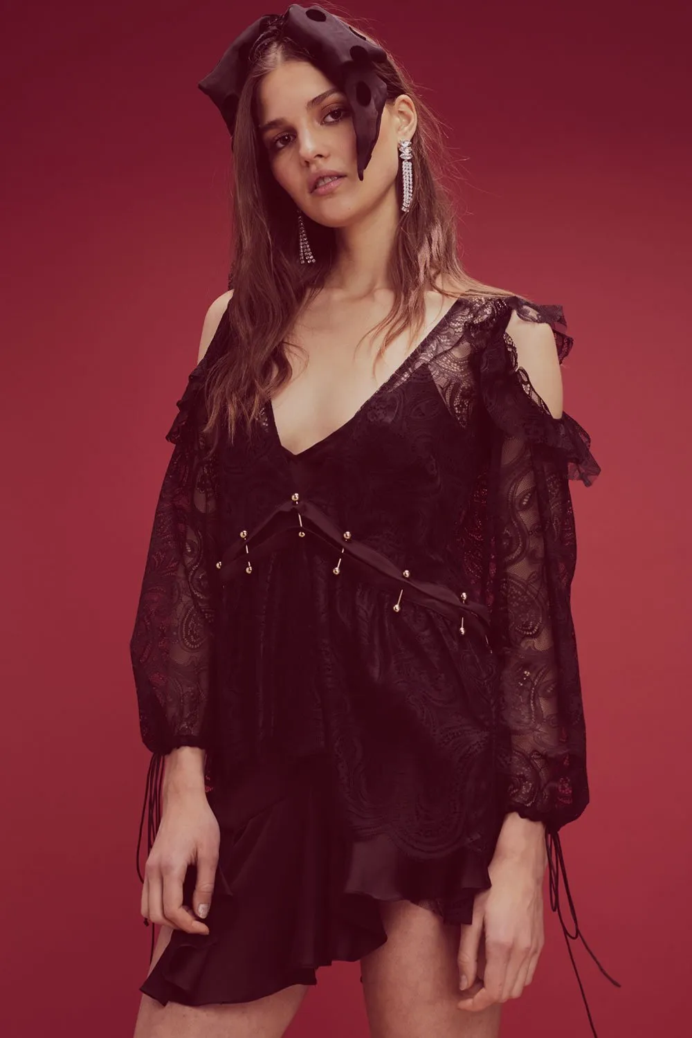 Sabina Layered Mini Dress by For Love and Lemons