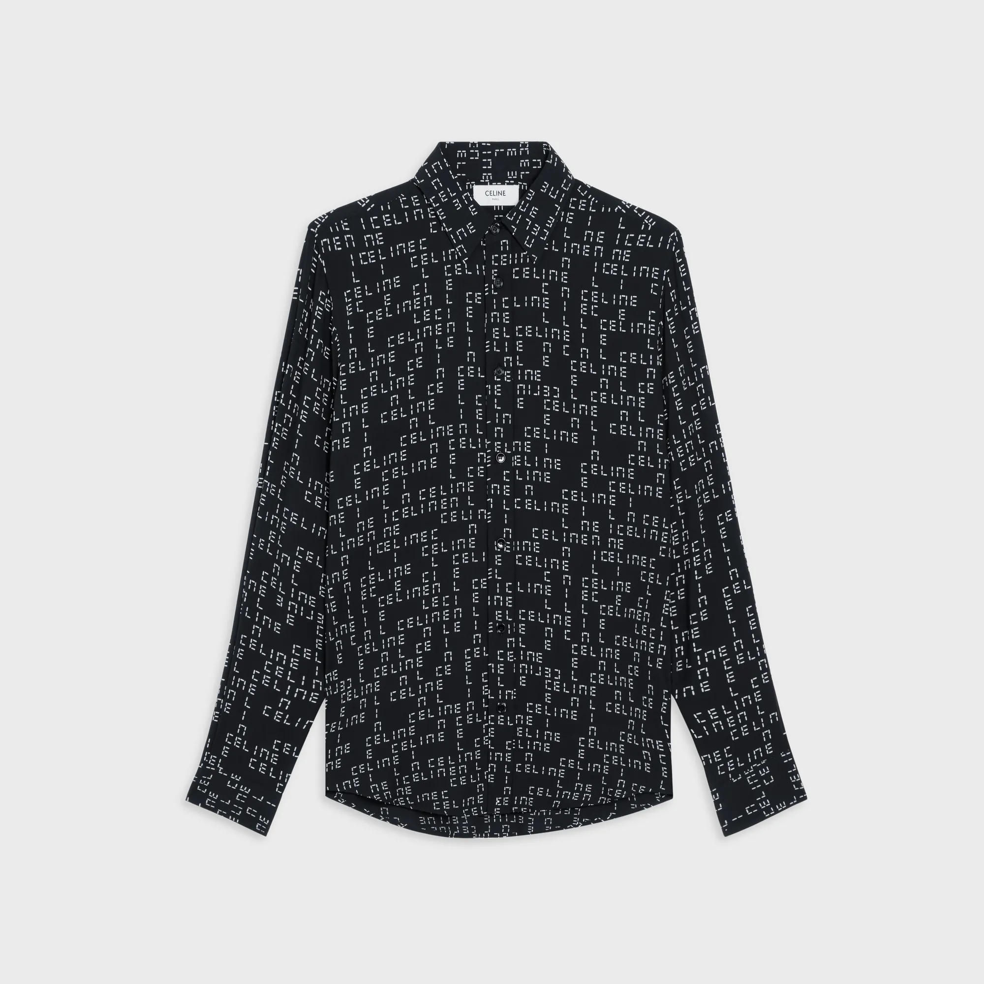 Relaxed Printed Viscose Shirt