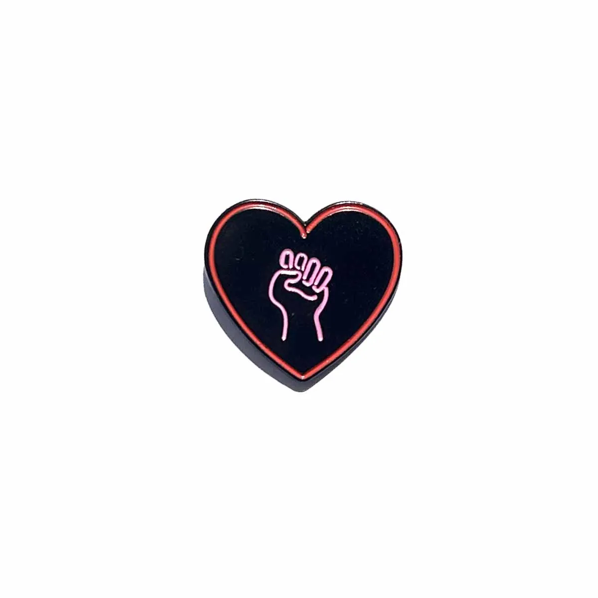 Love Activism Indivisible Supporting Pin