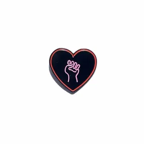 Love Activism Indivisible Supporting Pin